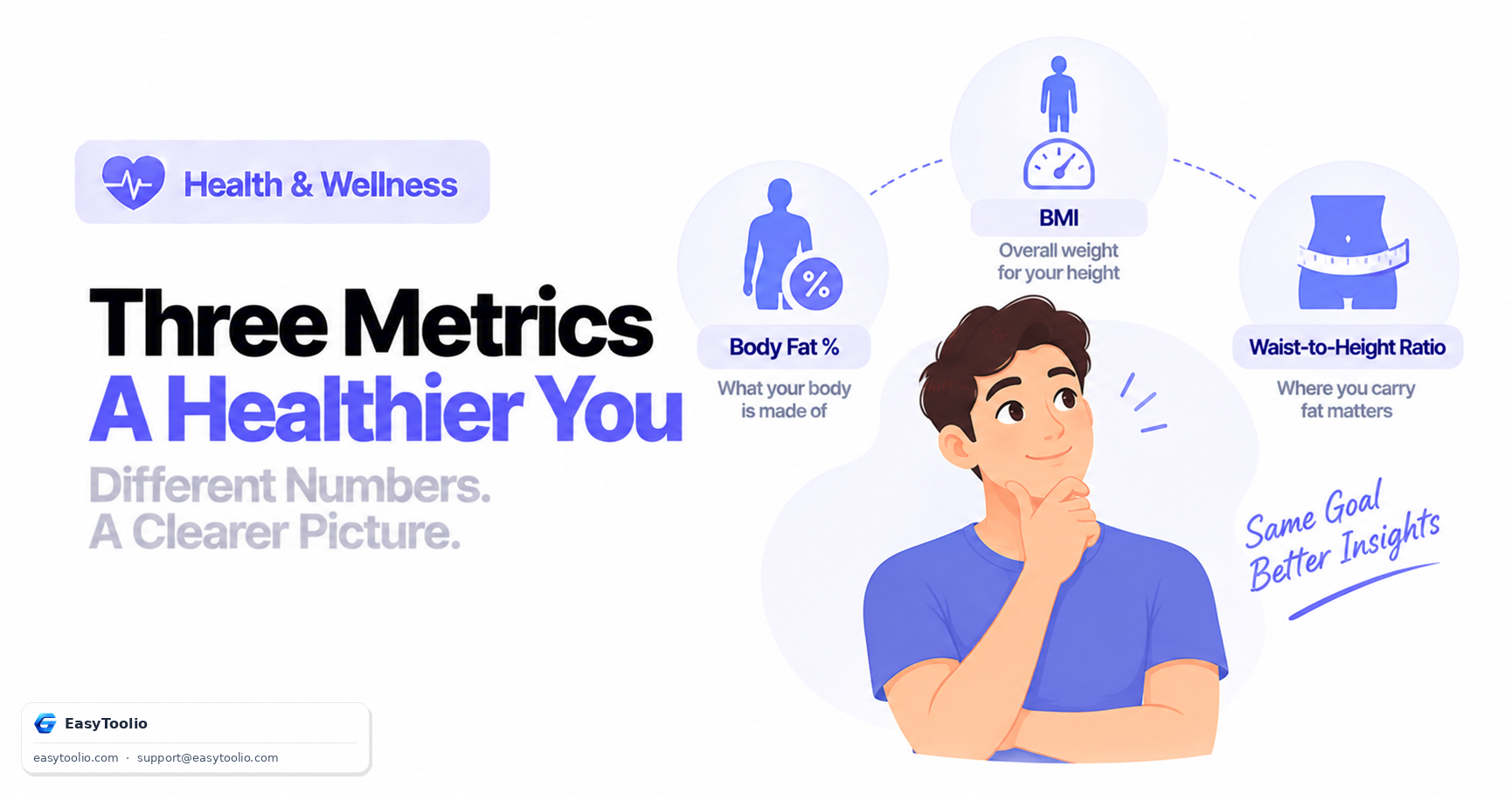 BMI vs Body Fat Percentage vs Waist-to-Height Ratio: Which Health Metric Should You Trust?