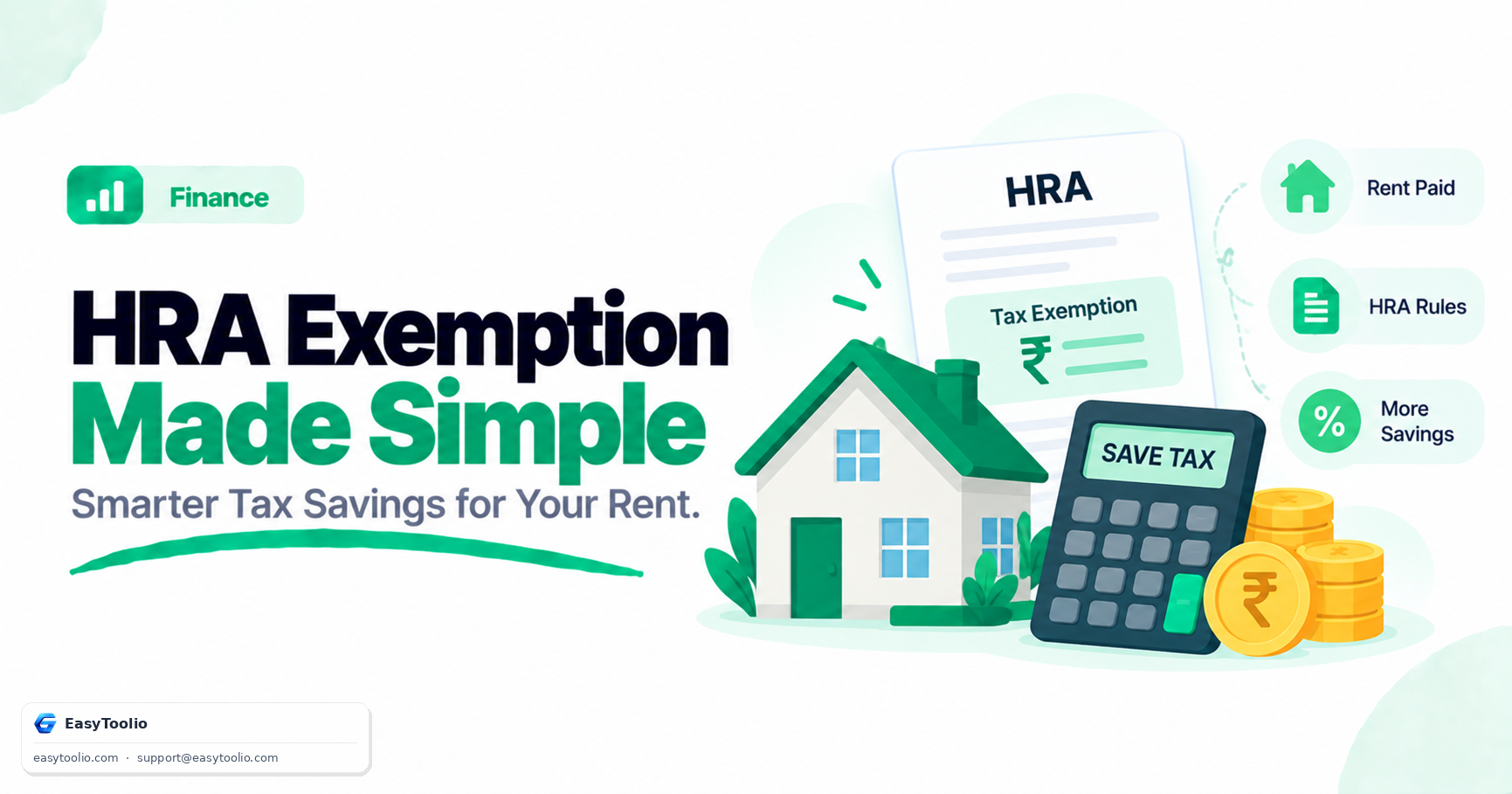 HRA Exemption Calculation: Rules, Formula, and How to Save Maximum Tax