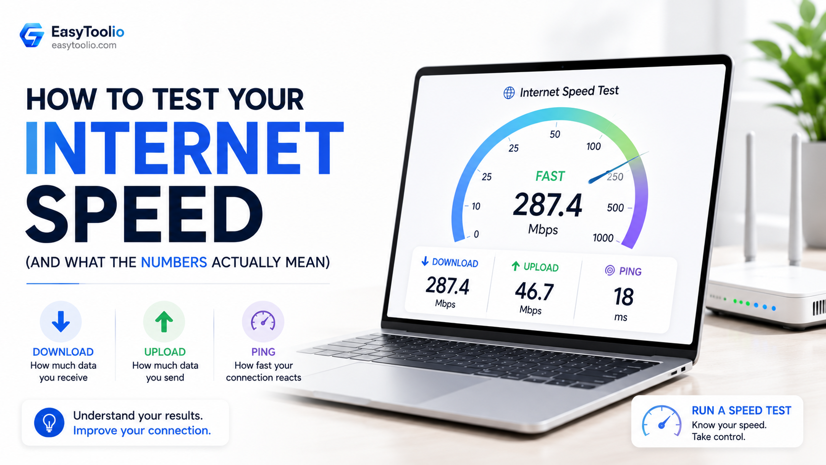 How to Test Your Internet Speed (and What the Numbers Actually Mean)