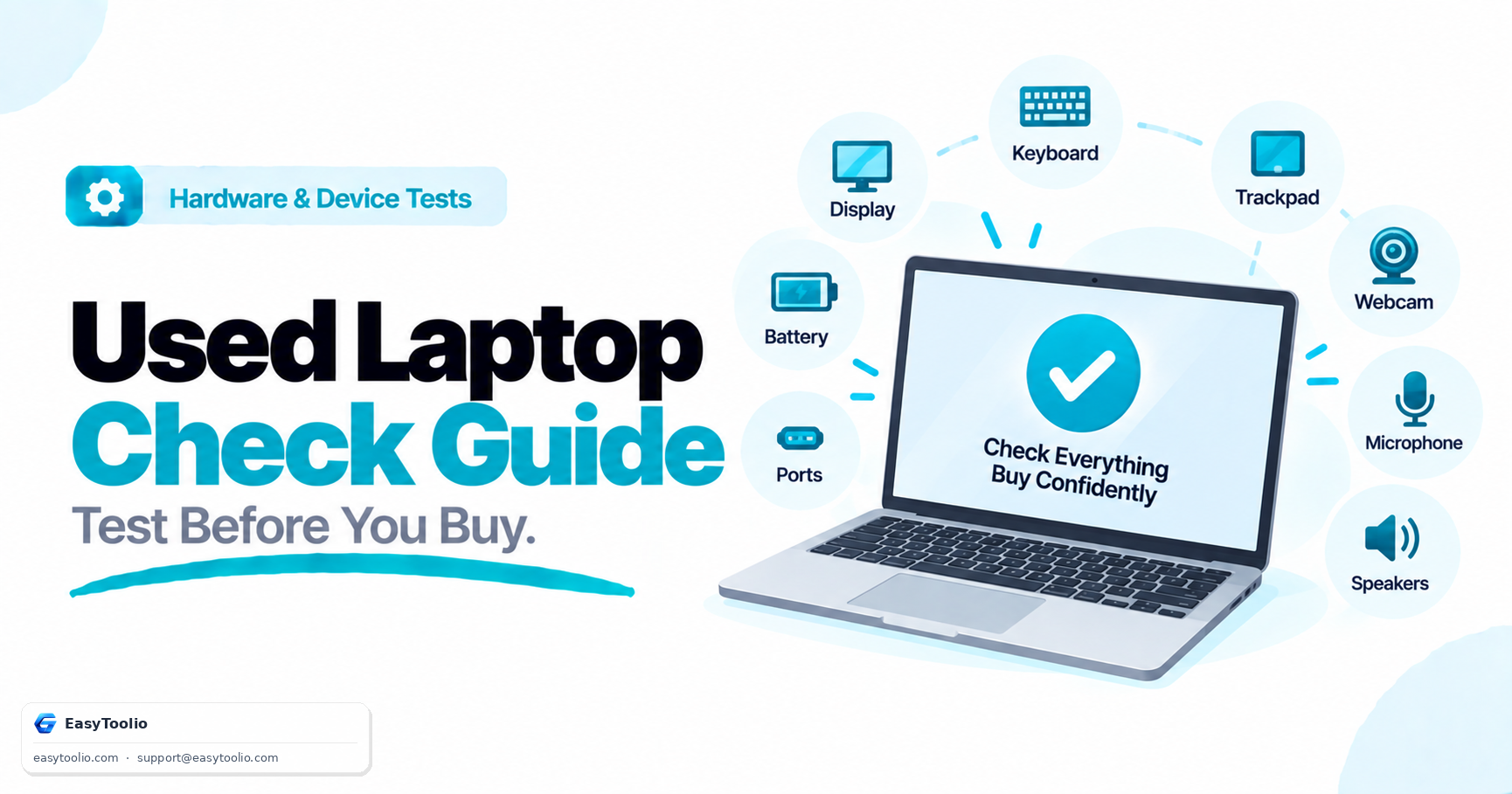 The Complete Pre-Purchase Laptop Check: What to Test Before You Buy Used