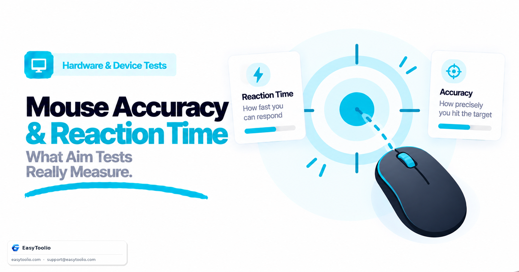 Mouse Accuracy & Reaction Time: What Aim Tests Actually Measure