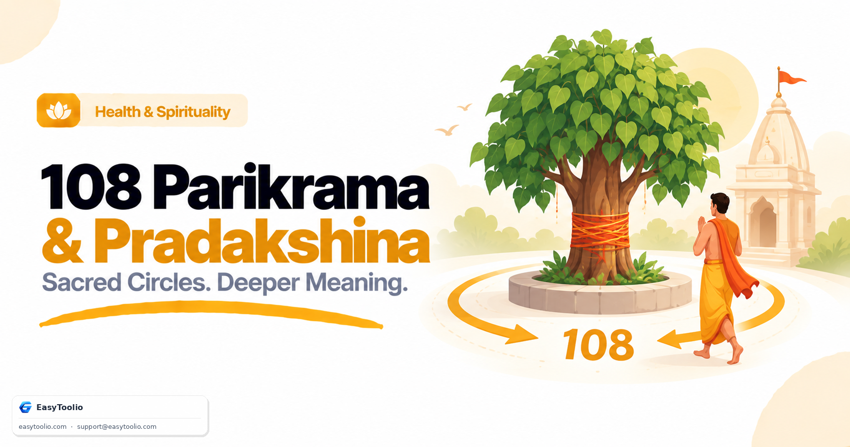 108 Parikrama & Pradakshina: Significance and How to Count Correctly