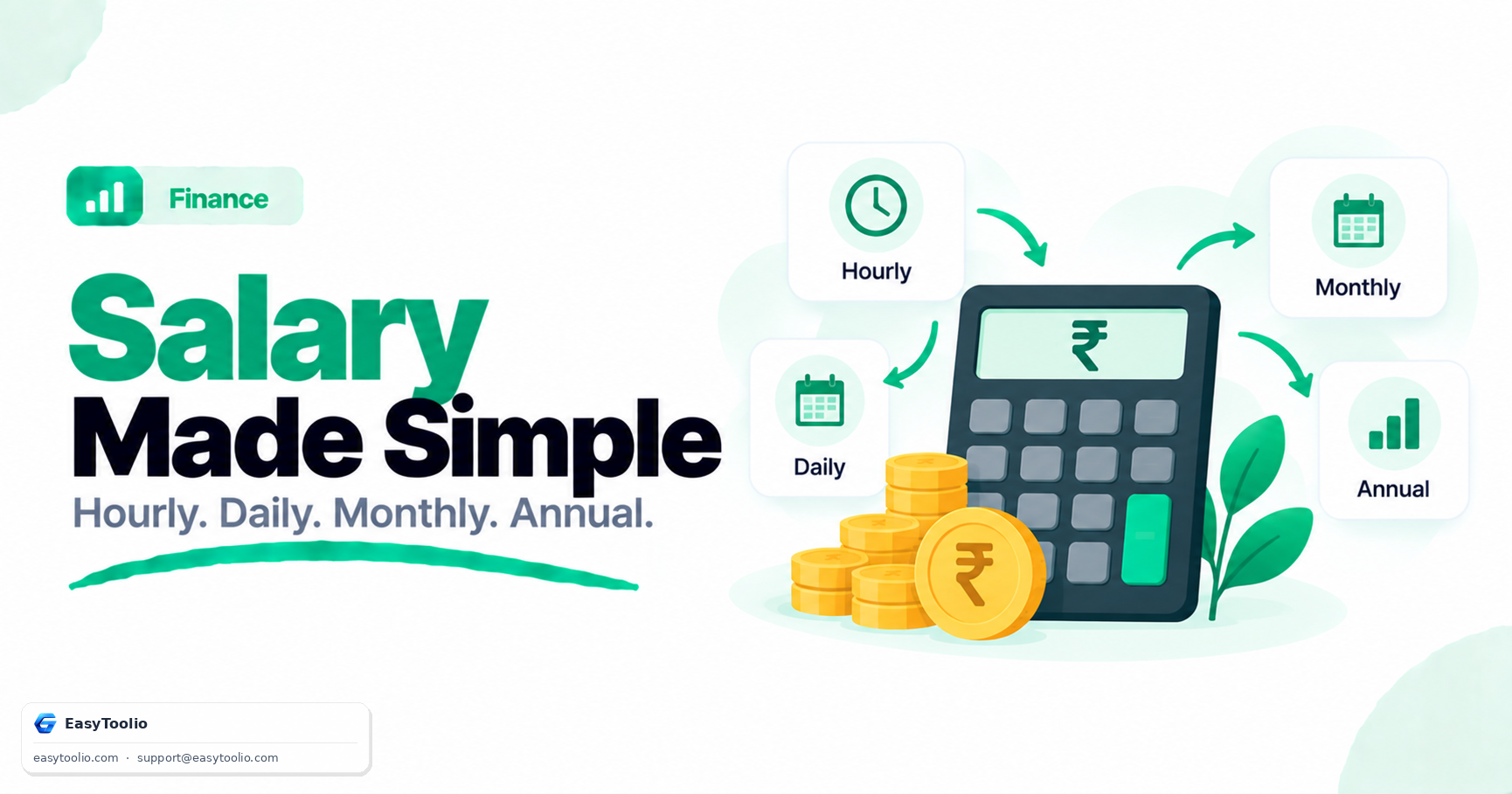 Salary Calculator: How to Convert Hourly, Daily, Monthly, and Annual Pay