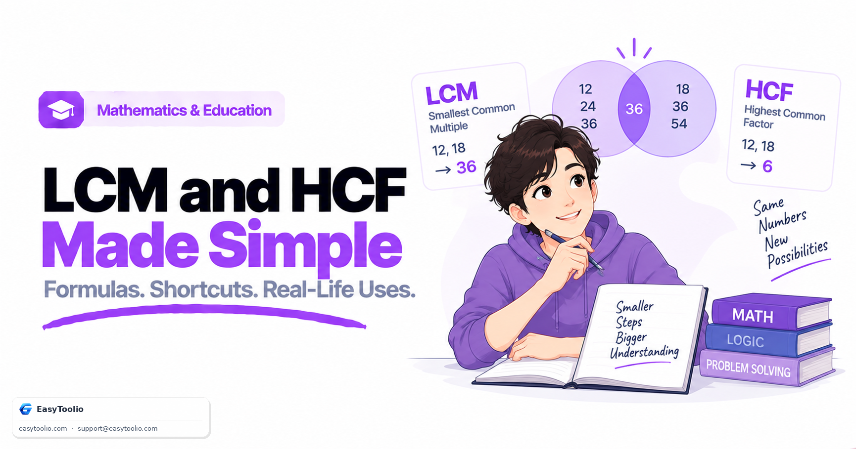 LCM and HCF Explained: Formulas, Shortcuts, and Real-World Uses