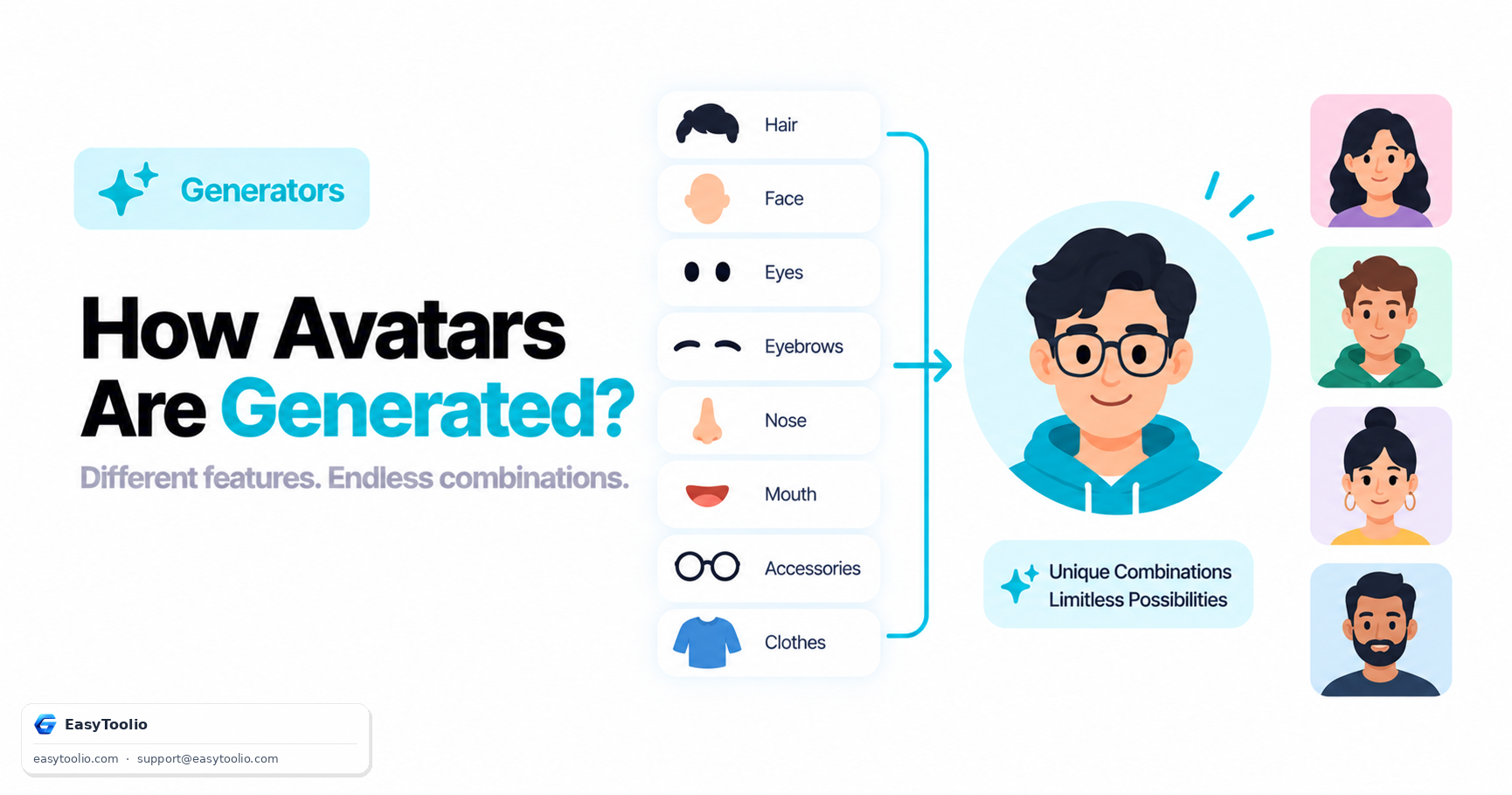 Avatar Generator Guide: How Procedural Avatars Are Built From Feature Combinations