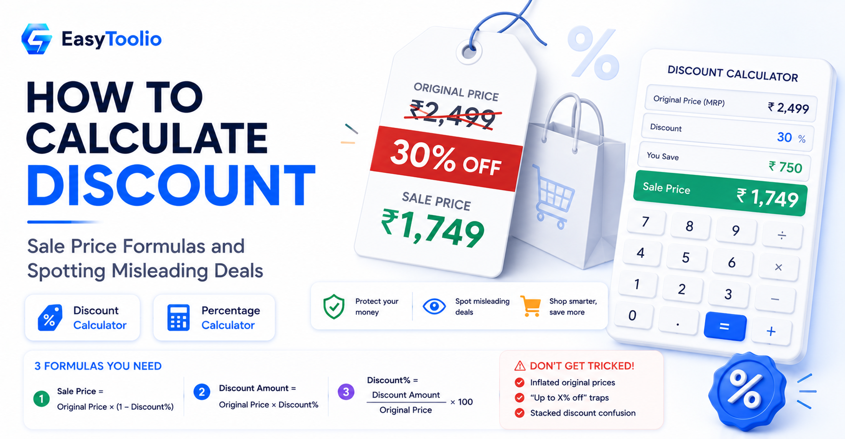 How to Calculate Discount: Sale Price Formulas and Spotting Misleading Deals