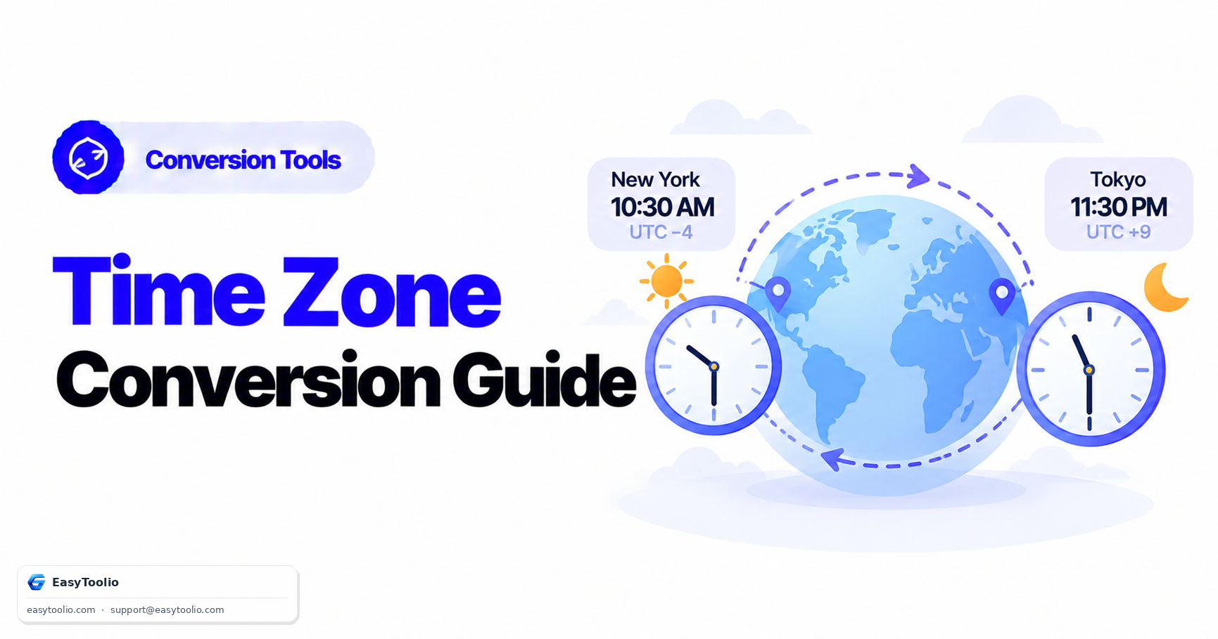 Time Zone Conversion: Why "Just Add Hours" Doesn't Always Work