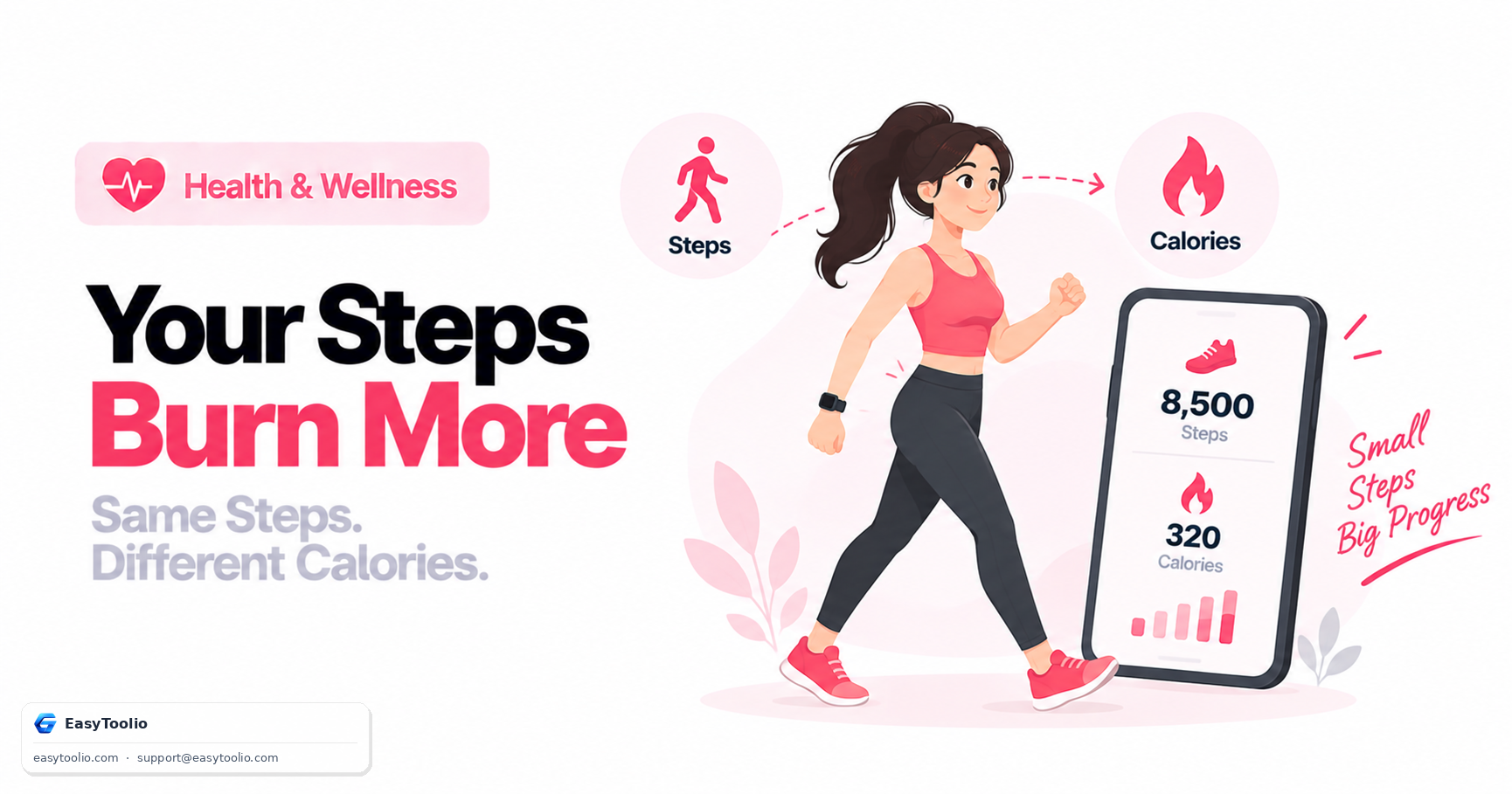 Steps to Calories: How Pedometers and Phones Estimate Calories Burned from Step Count