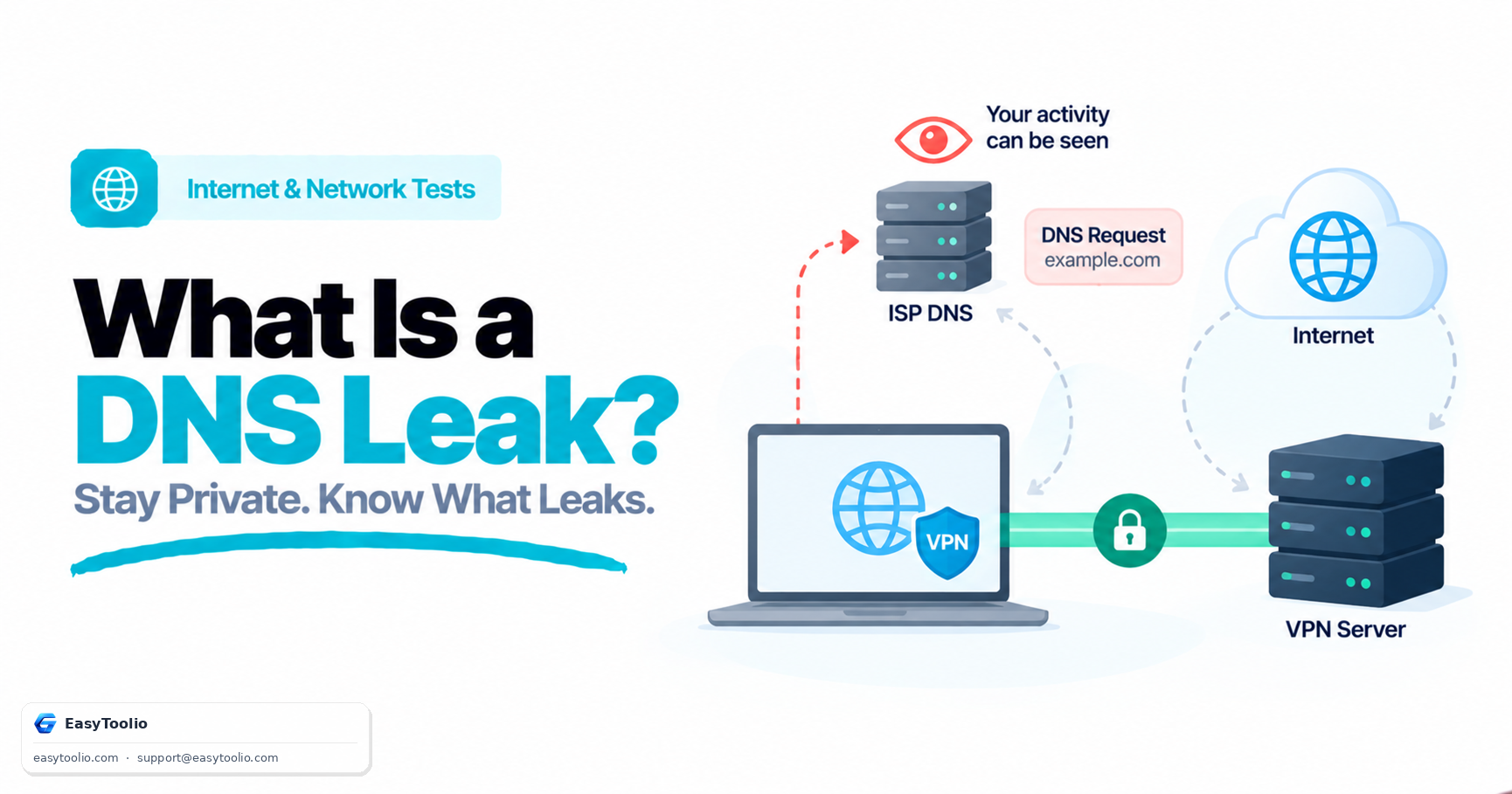 DNS Leak Test & Privacy Guide: Why Your ISP Sees Your Traffic During VPN Use