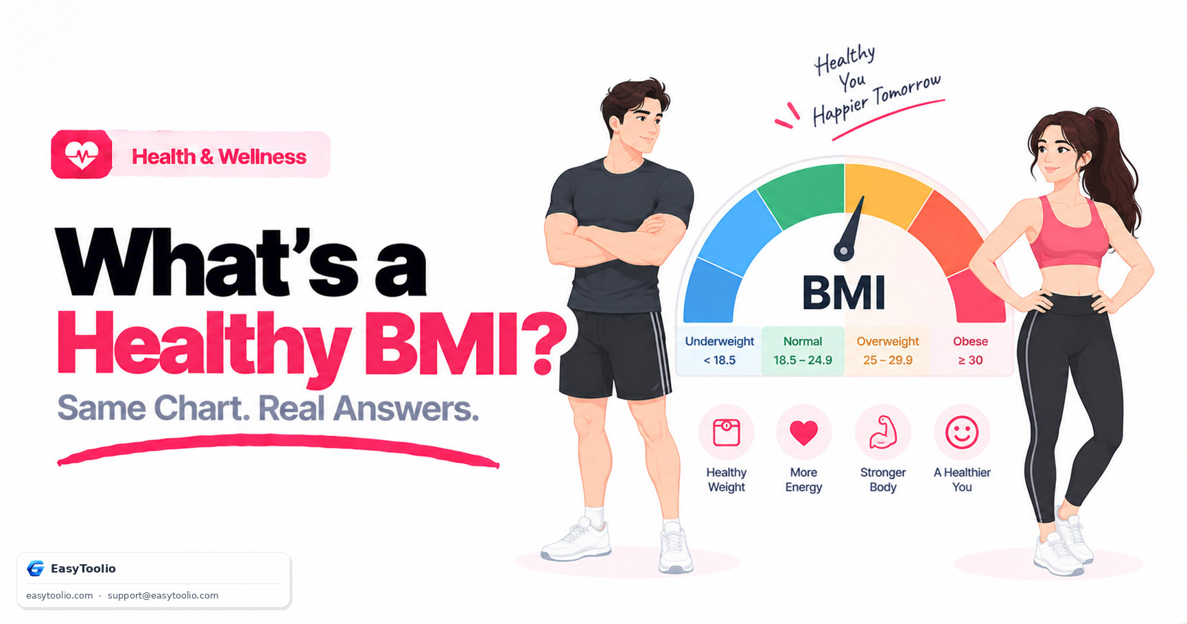 What Is a Healthy BMI? A Complete Reference Chart for Men and Women