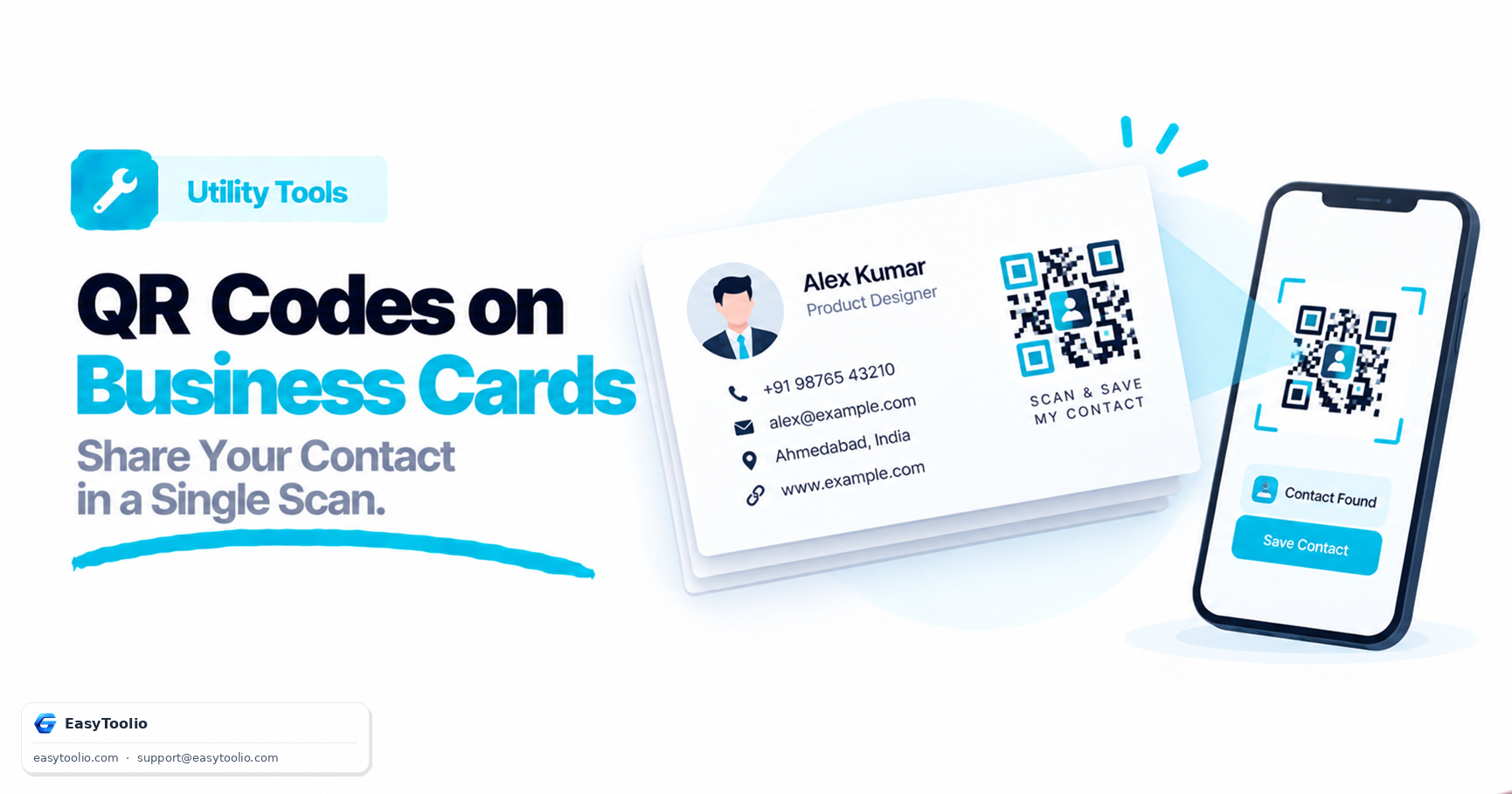 How to Use QR Codes on Business Cards: A vCard Generator Guide