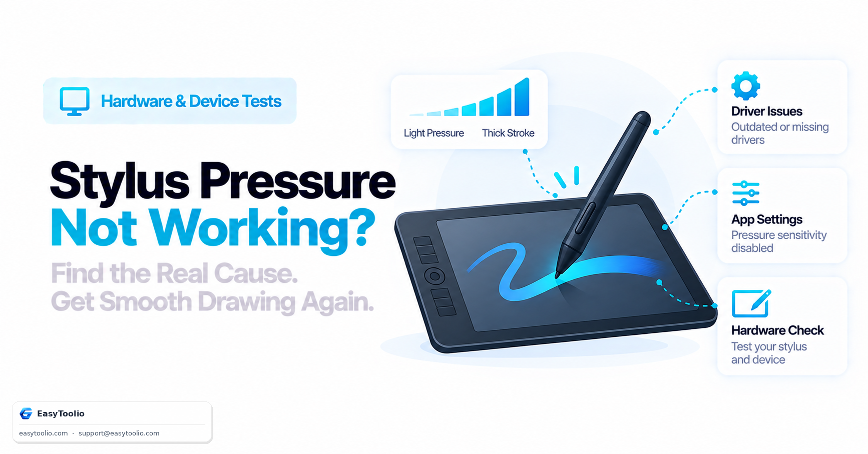 Why Your Drawing Tablet's Pen Pressure Isn't Working Right