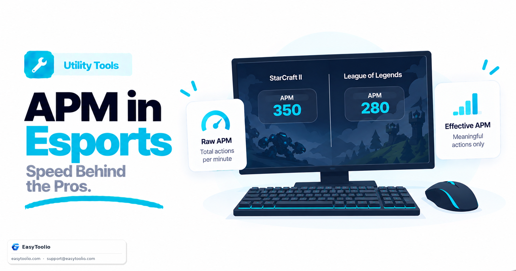 Actions Per Minute (APM) in Esports: How StarCraft & MOBA Pros Measure Speed