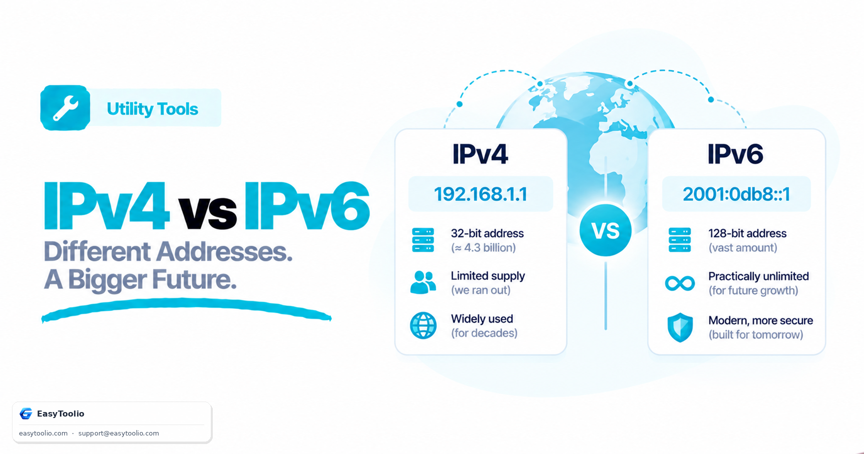 IPv4 vs. IPv6: What Is the Difference, and Why Are We Switching?