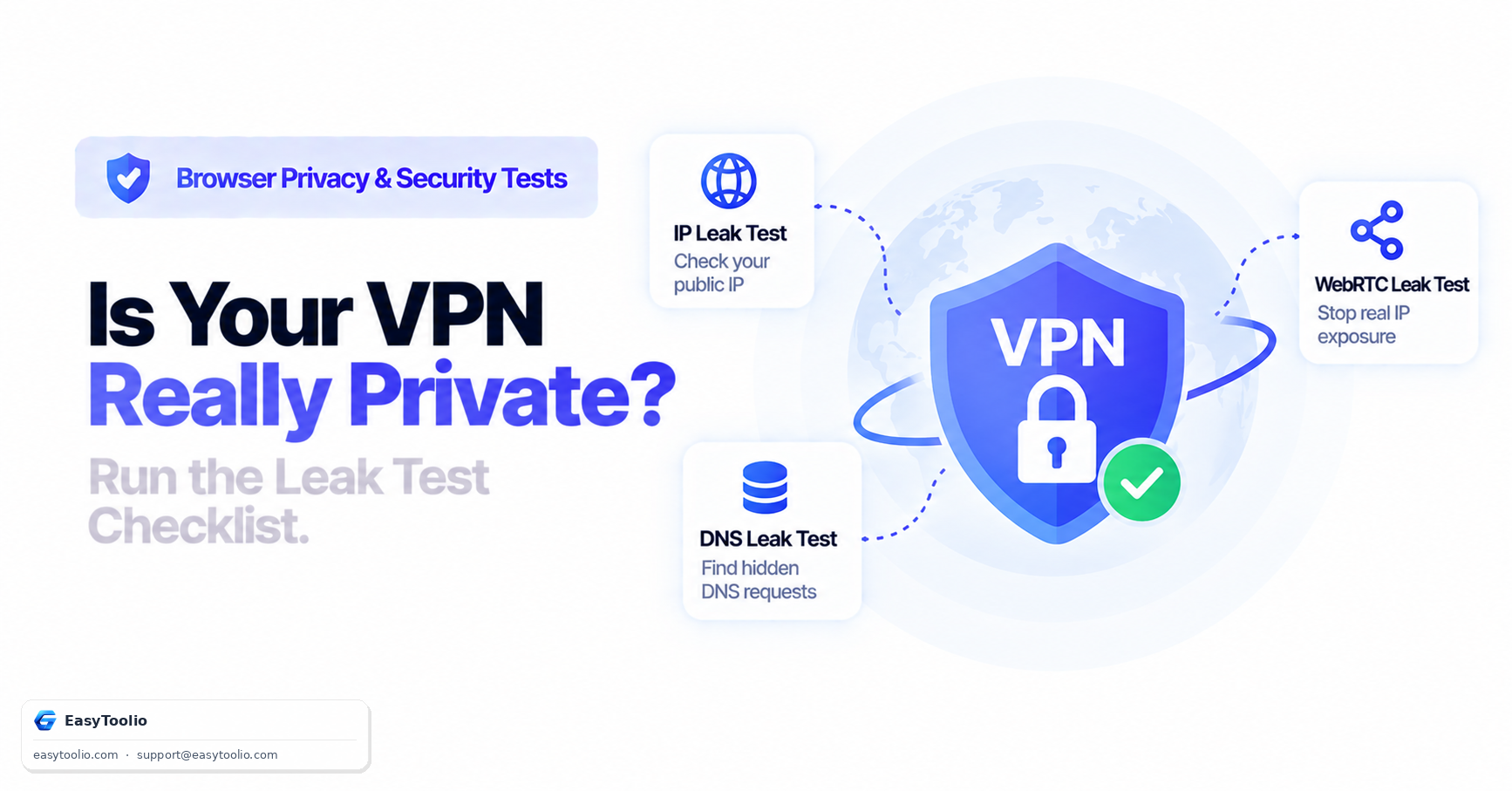 Is Your VPN Actually Hiding Your IP? A Complete Leak-Test Checklist