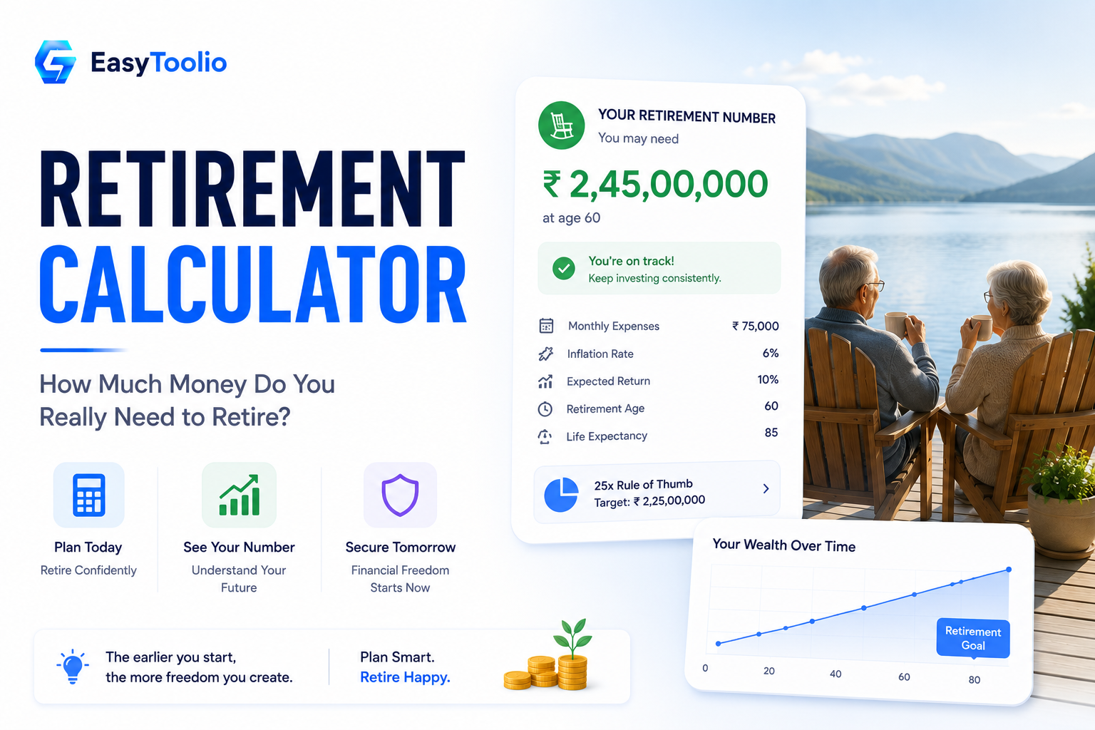 Retirement Calculator: How Much Money Do You Really Need to Retire?