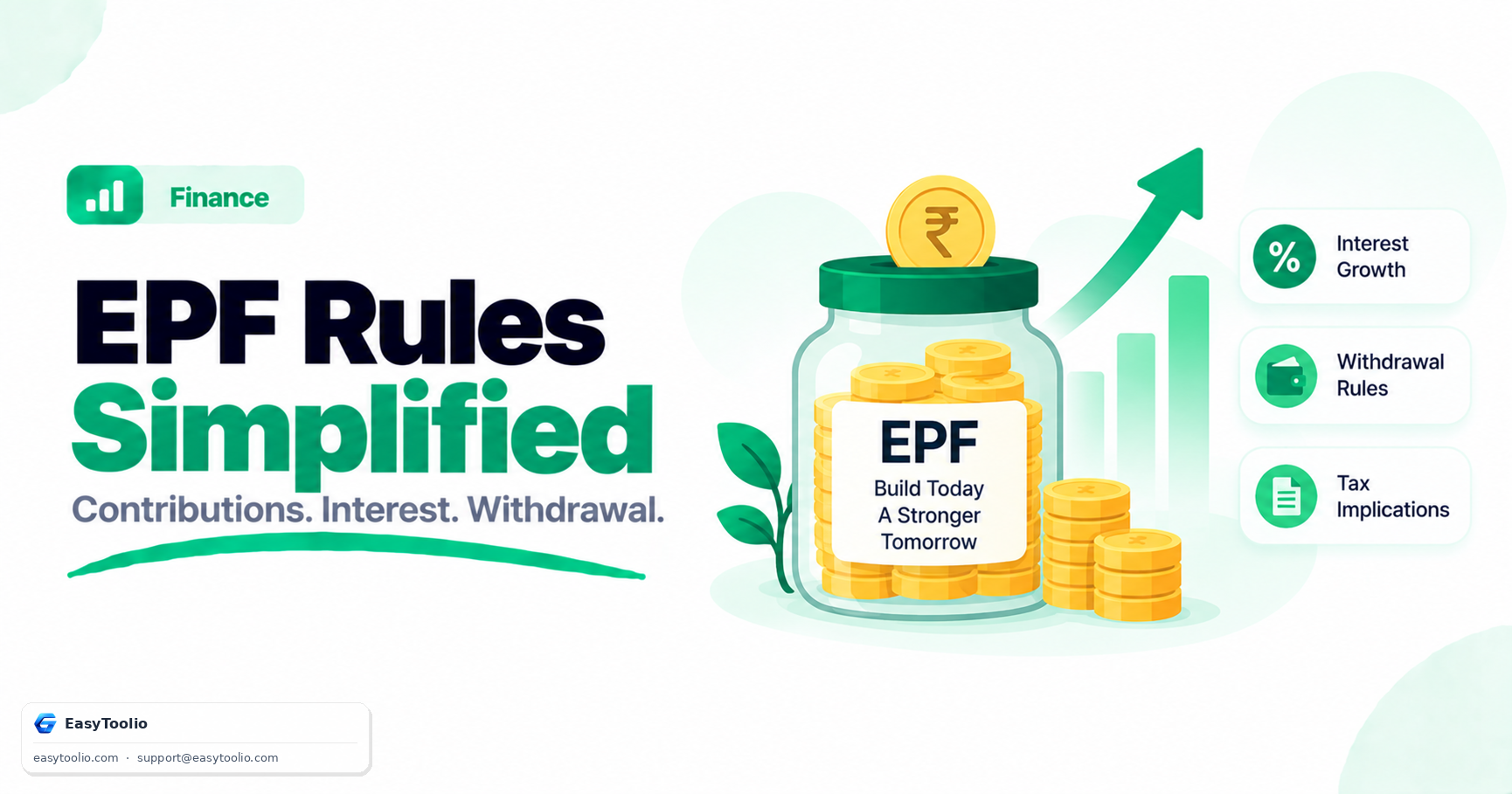 EPF Withdrawal & Interest Rules Explained: How Your Provident Fund Really Grows