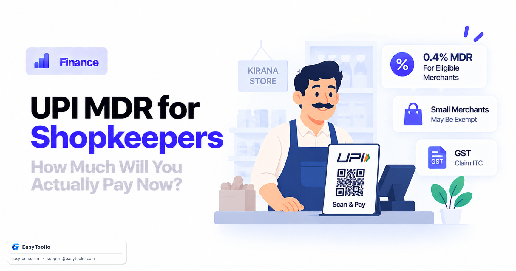 UPI MDR for Shopkeepers: How Much Will You Actually Pay Now?