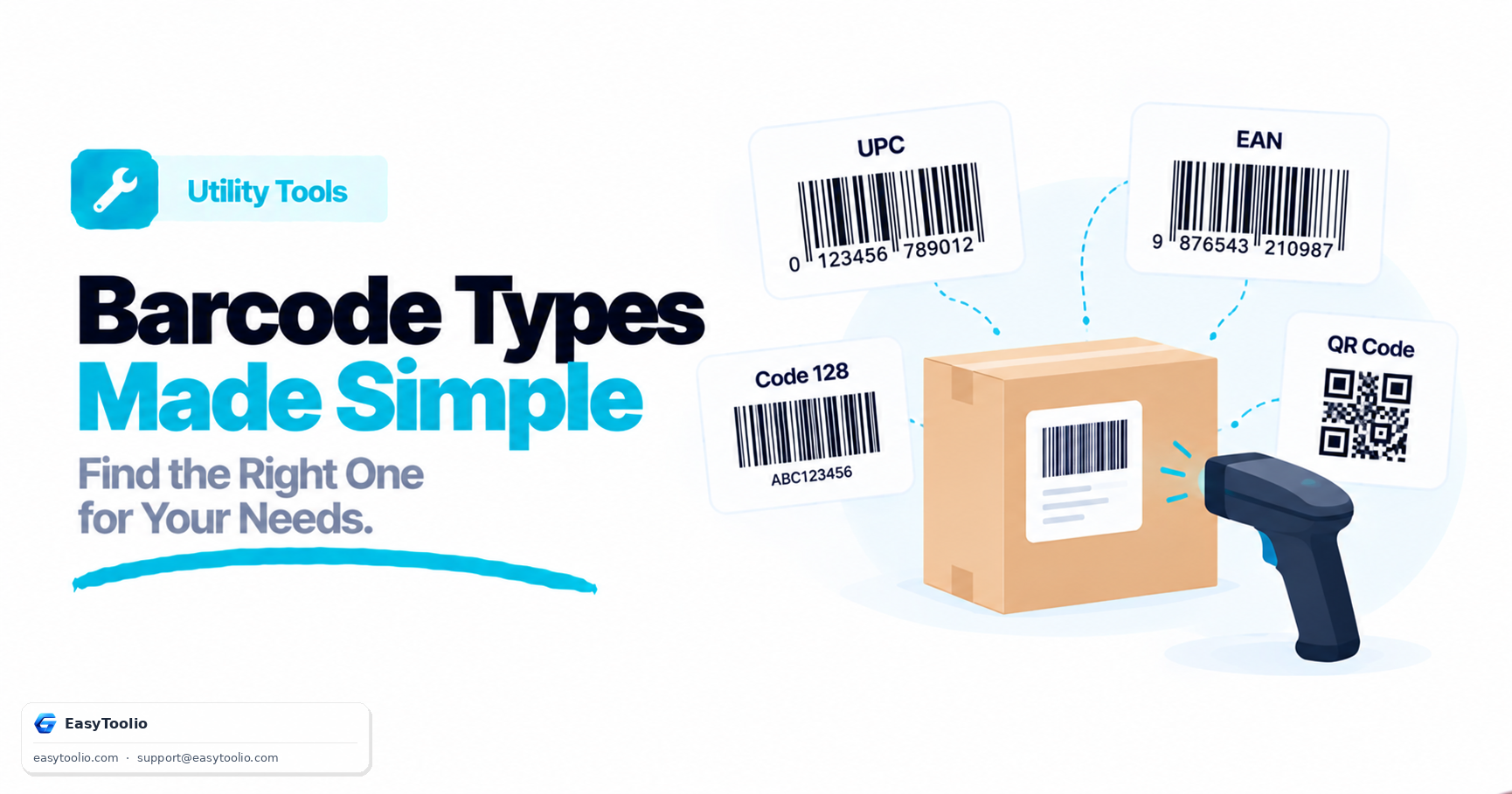 A Practical Guide to Barcode Types and When to Use Them