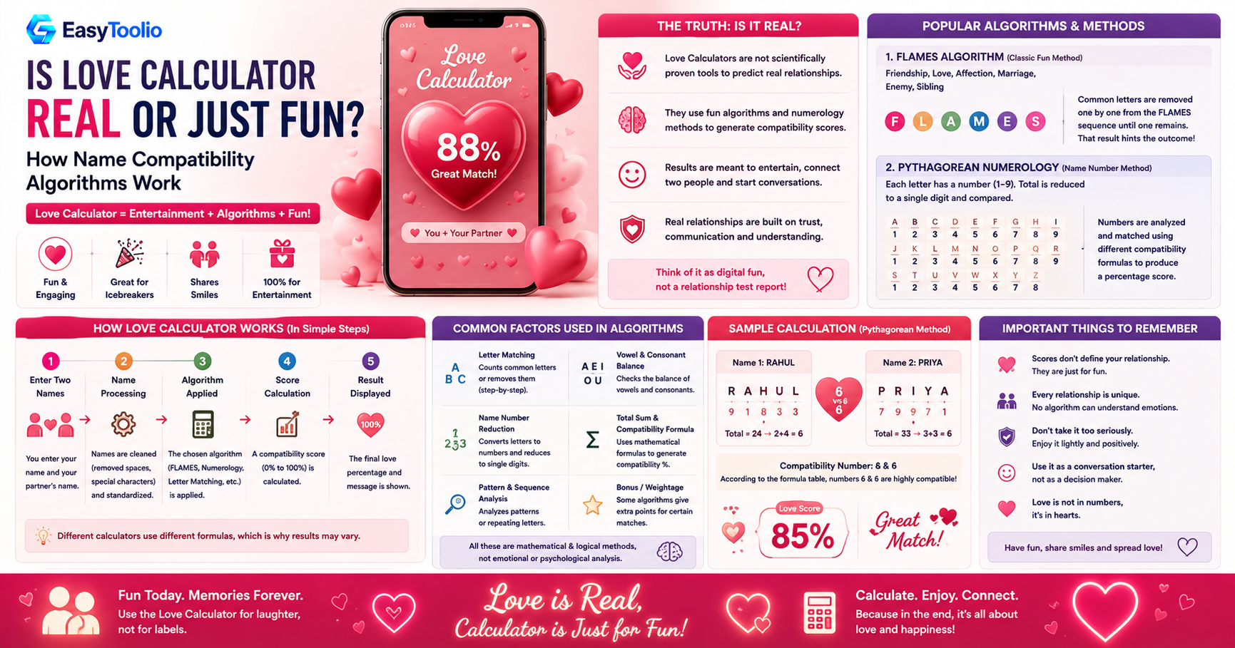 Is the Love Calculator Real Science or Just for Fun? How It Actually Works