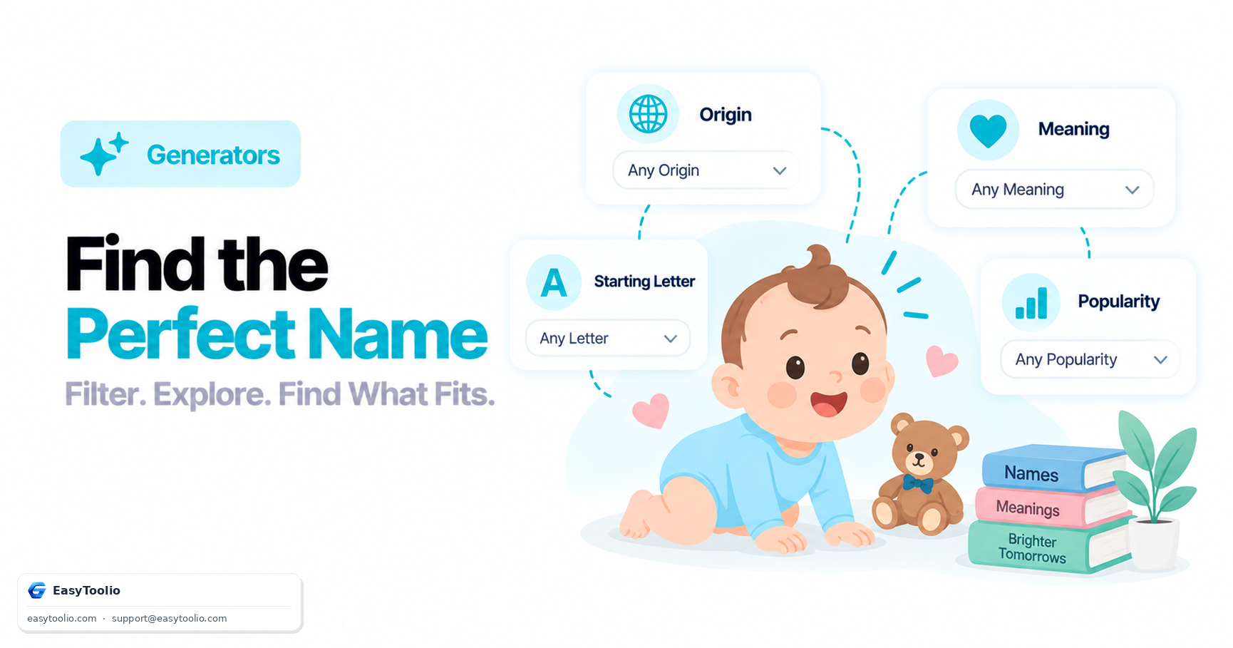 Baby Name Generator Guide: Filtering by Origin, Meaning, and Popularity Trends