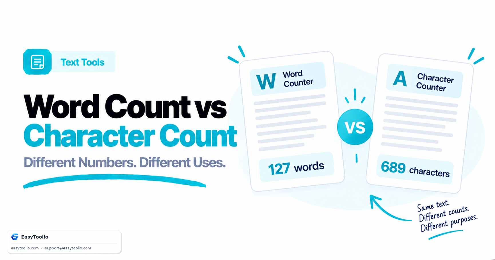 Word Counter vs Character Counter: Which One Do You Need and When