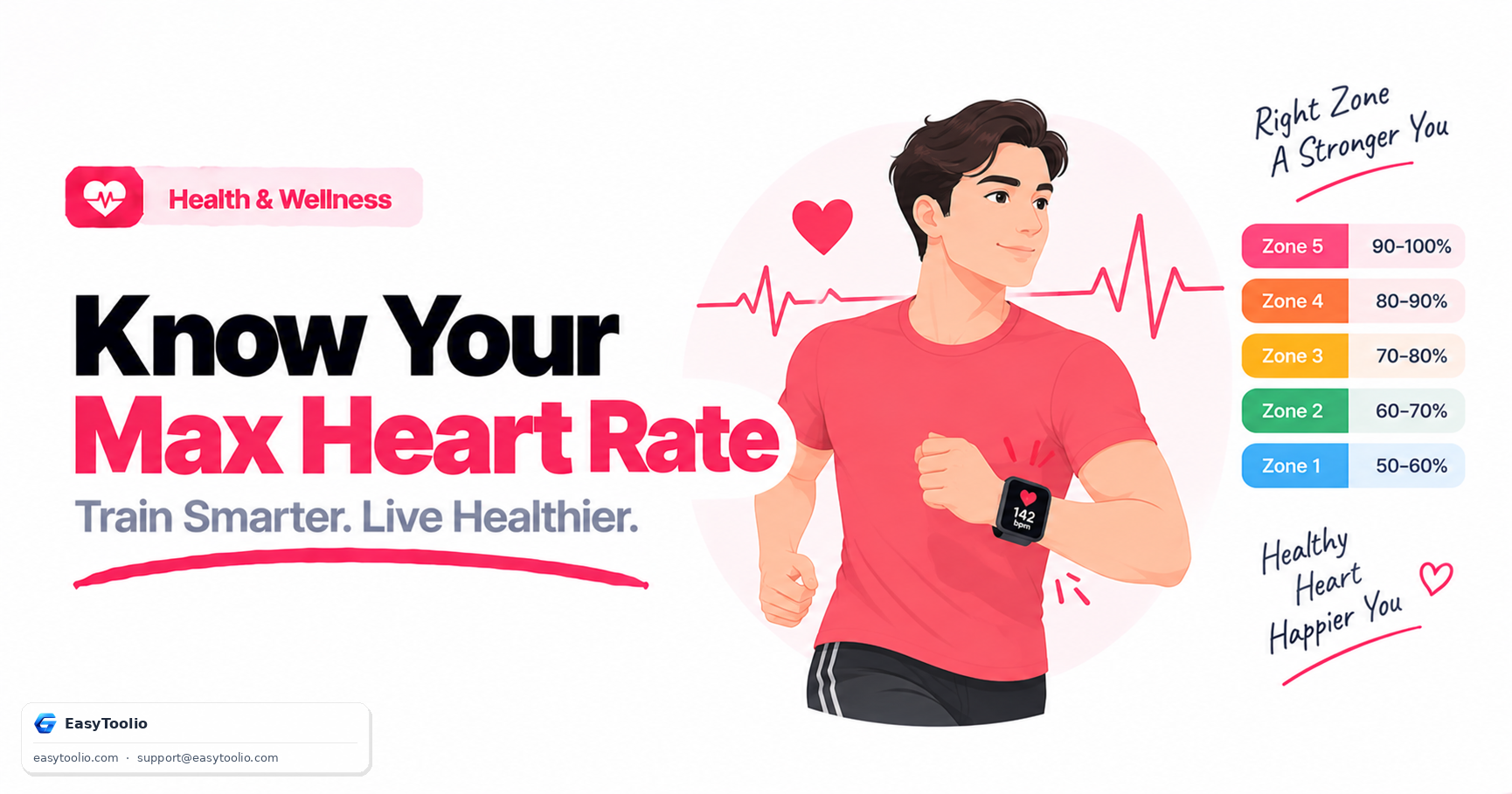 Maximum Heart Rate by Age: How to Calculate and Train in the Right Zone