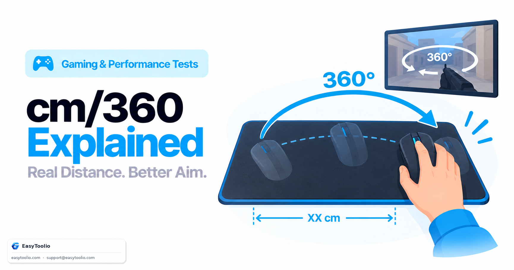 cm/360 Explained: The Physical Mousepad Distance Metric Every FPS Player Should Know