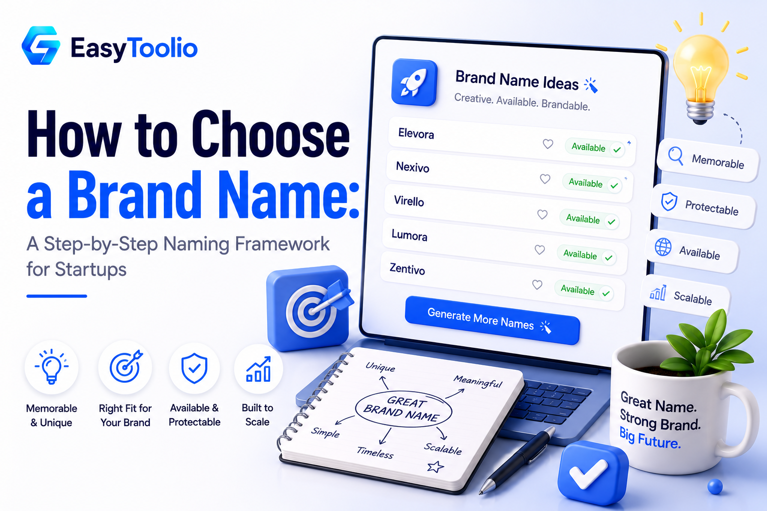 How to Choose a Brand Name: A Step-by-Step Naming Framework for Startups
