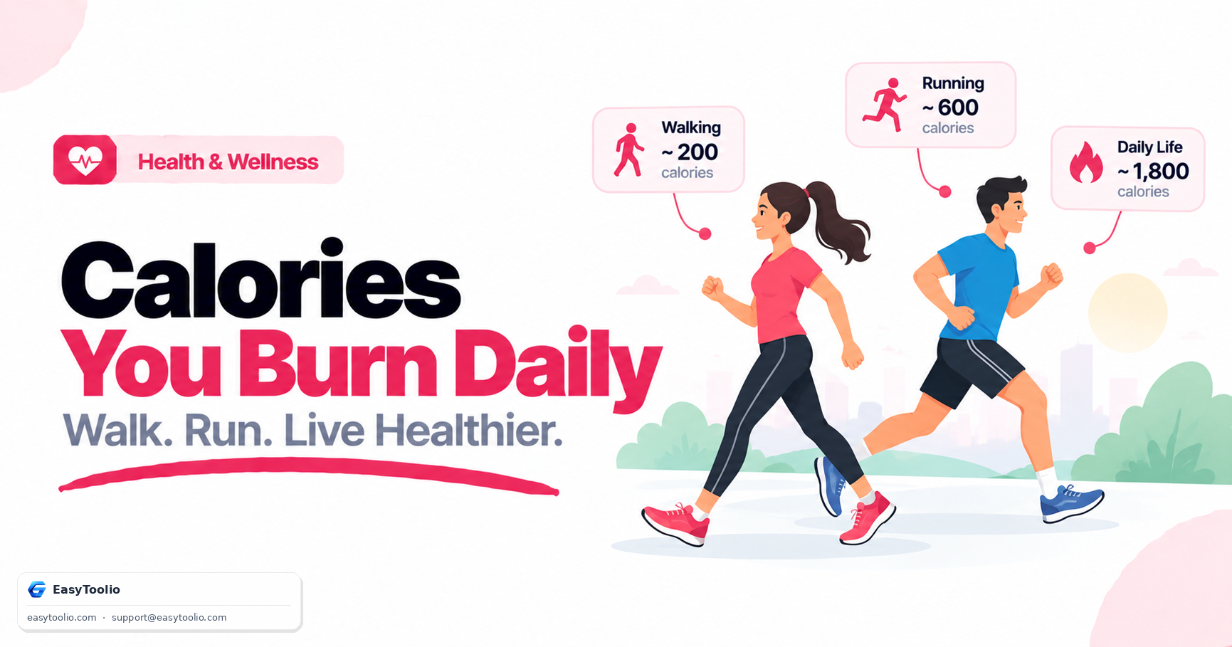 How Many Calories Do You Actually Burn Walking, Running, and in a Normal Day?