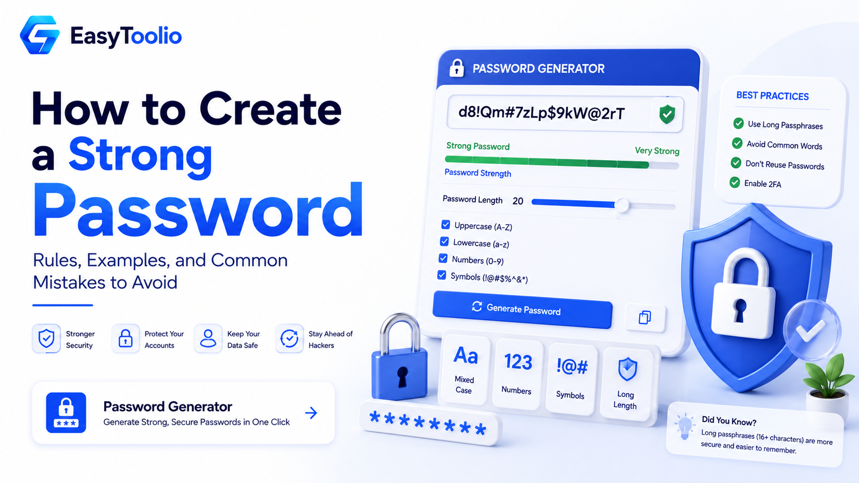 How to Create a Strong Password: Rules, Examples, and Common Mistakes to Avoid